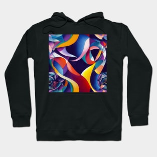 Multidimensional Swirls, One Hoodie